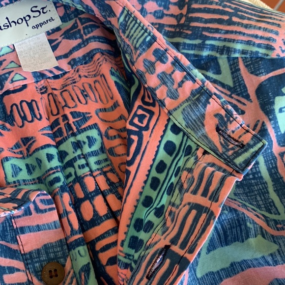 Bishop Street Hawaii Aloha Shirt - Pullover - Large - Picture 13 of 14